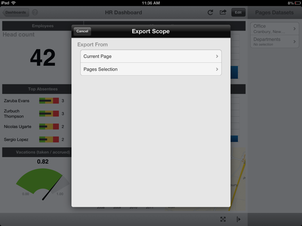 ReportPlus Dashboard Export PPT
