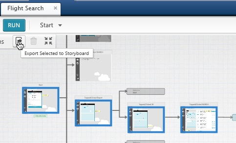 Export from Interaction Explorer to Storyboard