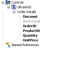 ultracalcmanager's formula builder dialog for specifying the formula for the column