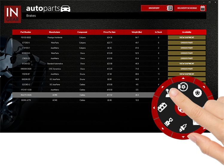 Windowsforms Theme Ingear
