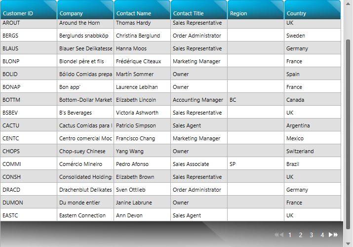 Grid Layout Header Footer | custom header and footer grid wpf Grid Layout Header Footer | custom header and footer grid wpf