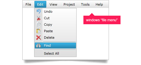 wpf menu style template wpf menu control infragistics wpf menu style template wpf menu control infragistics