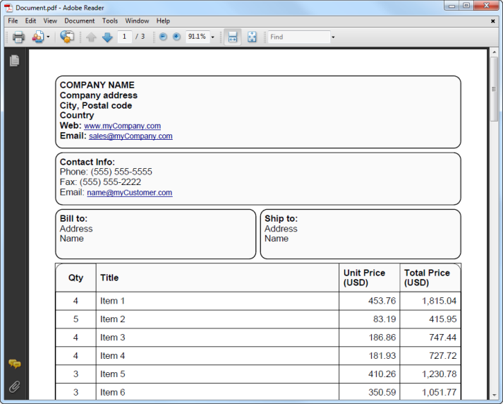 Output To Pdf From Access