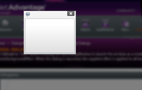 Dialog Window