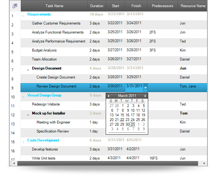 Gantt View Component Winforms Ultimate Ui vrogue.co