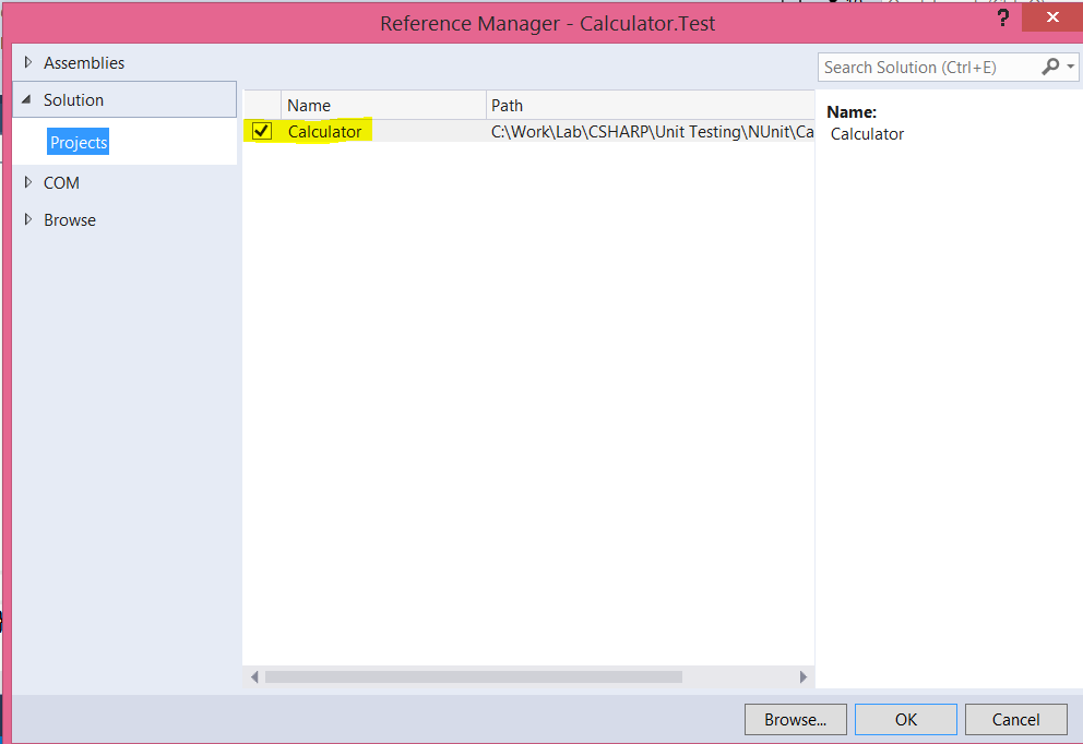 Getting started with net unit testing using nunit