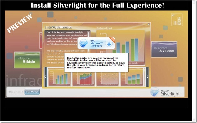 Infragistics and Silverlight Preview