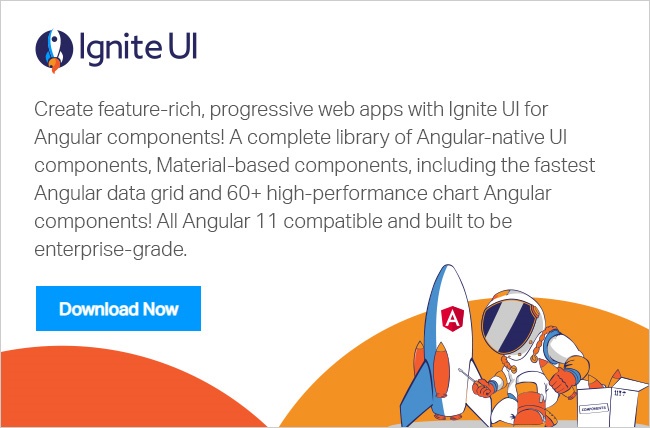 Download Ignite UI for Angular - Free Trial!