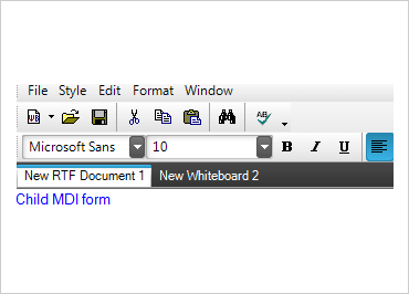 Merge MDI Toolbars Tool