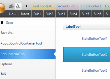 Application Menu