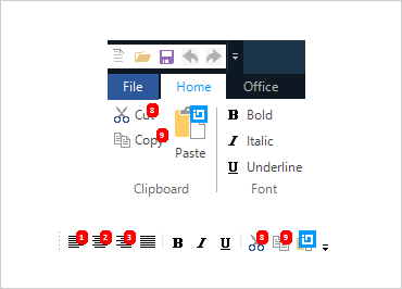 Windows Forms Notification Badges
