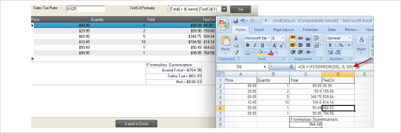 Seamless Formula Translation