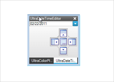 Easily create and position dockable controls at design-time.