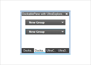 Move panes around the screen by dragging and dropping.