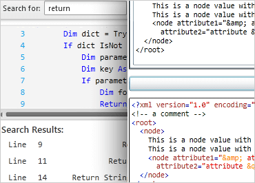 Windows Forms Syntax Parsing Engine