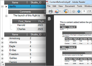 Grid Document Explorer