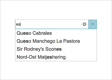 Auto Complete and Filtering