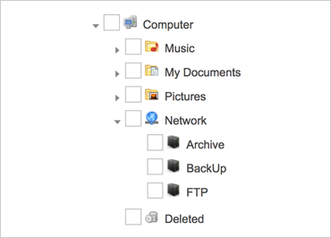 Ignite UI Tree List
