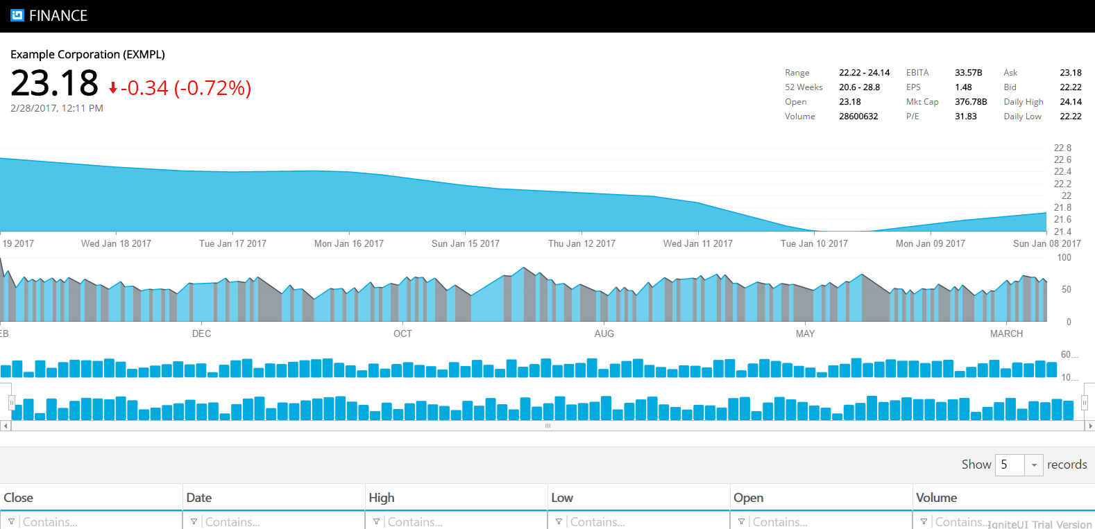 Setting up project with Ignite Grid